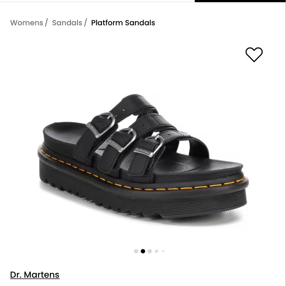 Dr. Martens Blaire Slide Platform Sandal View 4